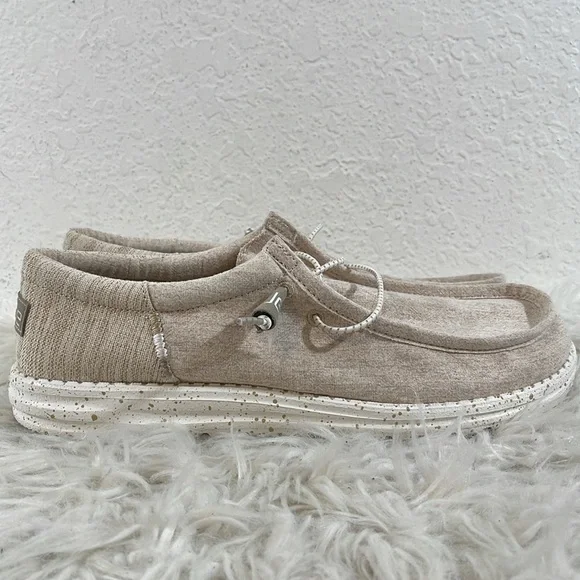 HEY DUDE WALLY FUNK WHEAT SHOES SIZE 11 - Picture 5 of 12